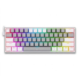 کیبورد گیمینگ ردراگون مدل K617 FIZZ، سوییچ مکانیکال قرمز، Tenkeyless، نورپردازی RGB