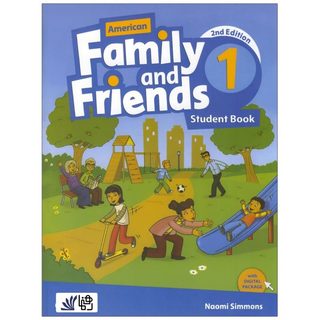 کتاب American Family and Friends 1 second Edition اثر Naomi Simmons انتشارات رهنما