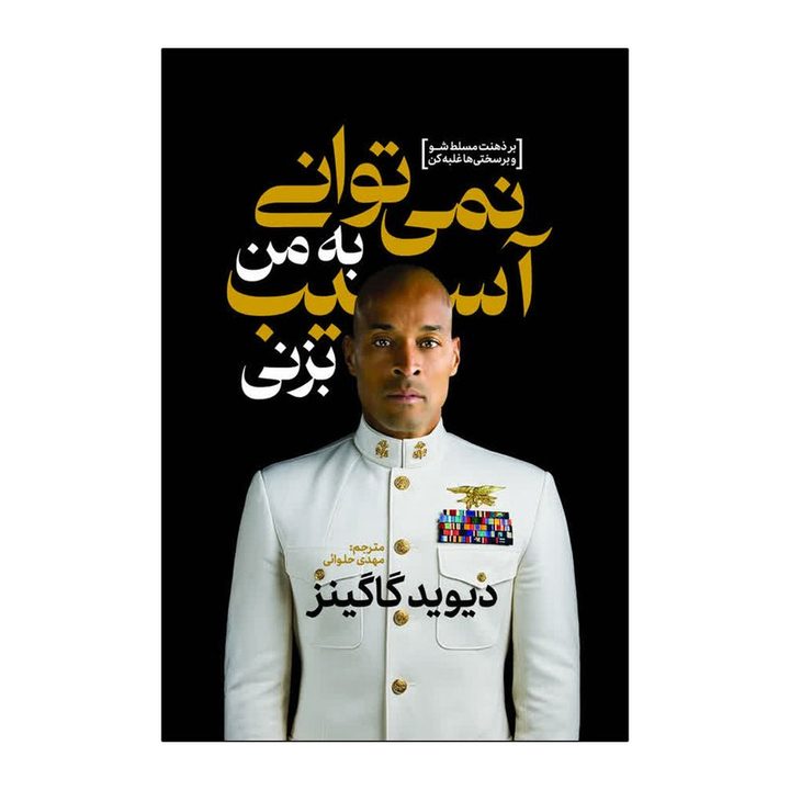 کتاب نمی توانی به من آسیب بزنی دیوید گاگینز اثر مترجم مهدی حلوایی انتشارات آذربیان