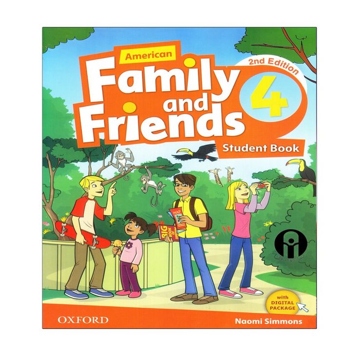 کتاب Family and Friends 4 اثر Naomi Simmons انتشارات الوندپویان